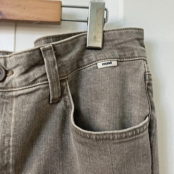 Mavi Gray Womens Cindy Mom Jeans Altered 34x26 - Picture 4 of 9